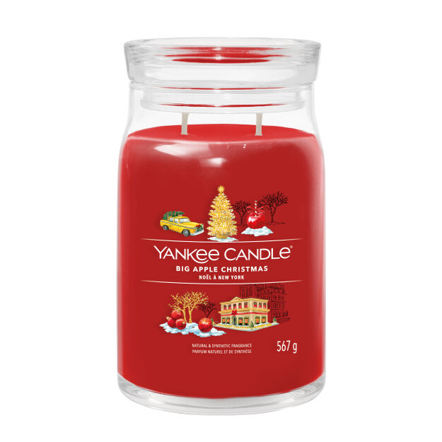 Big Apple Christmas - Yankee Candle Signature - duża świeca z dwoma knotami 
