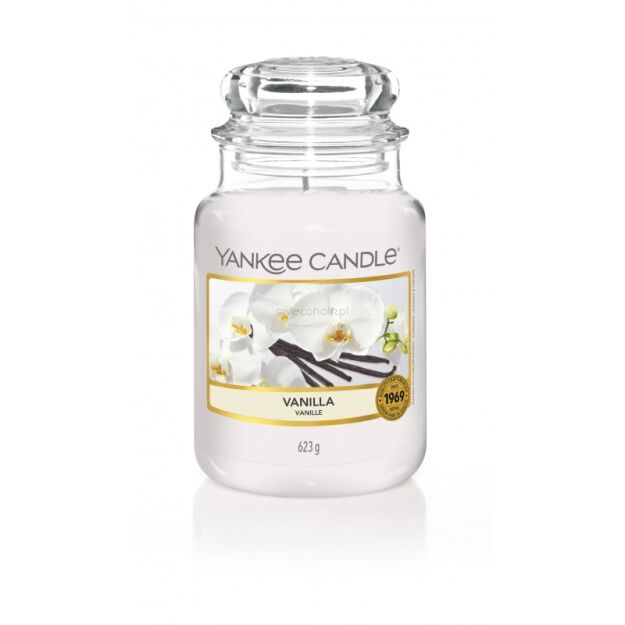 Vanilla Yankee Candle - Duża świeca zapachowa