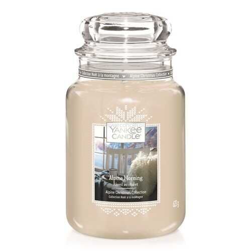 Alpine Morning Yankee Candle - duża świeca zapachowa 