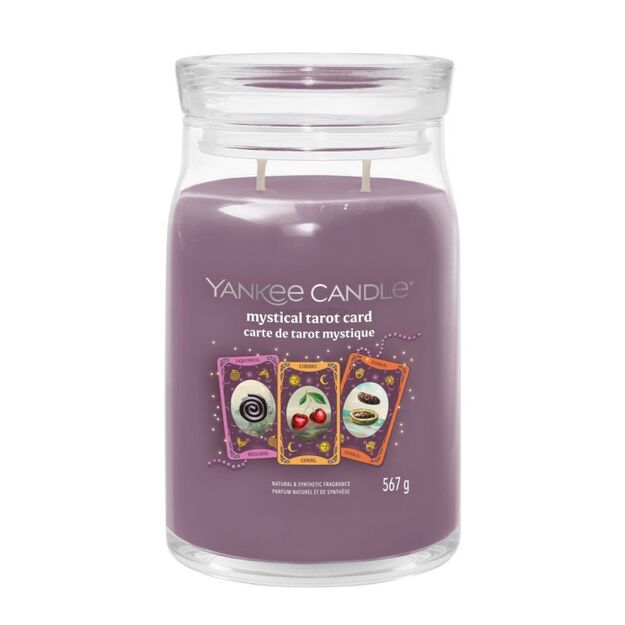 Mystical Tarot Card - Yankee Candle Signature - duża świeca zapachowa - nowość 2025
