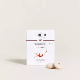 Maison Berger Exquisite Sparkle - wkład zapachowy do dyfuzora samochodowego 2 szt.