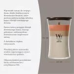 WoodWick Hearth Spice Trilogy – duża świeca zapachowa 610 g - 2