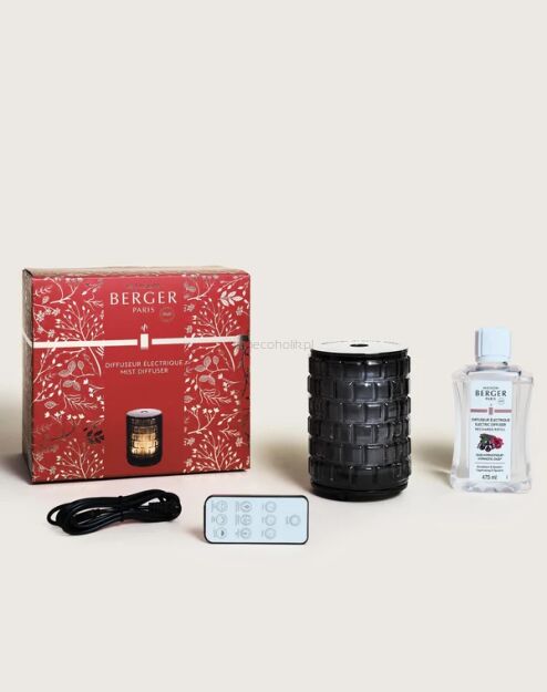 Maison Berger Paris Black Celebration - dyfuzor elektryczny z esencją Hypnotic Oud 475 ml