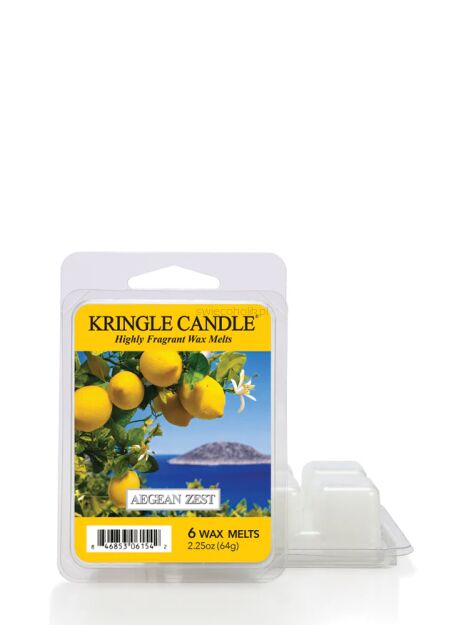 Aegean Zest - Kringle Candle - wosk zapachowy 64 gram