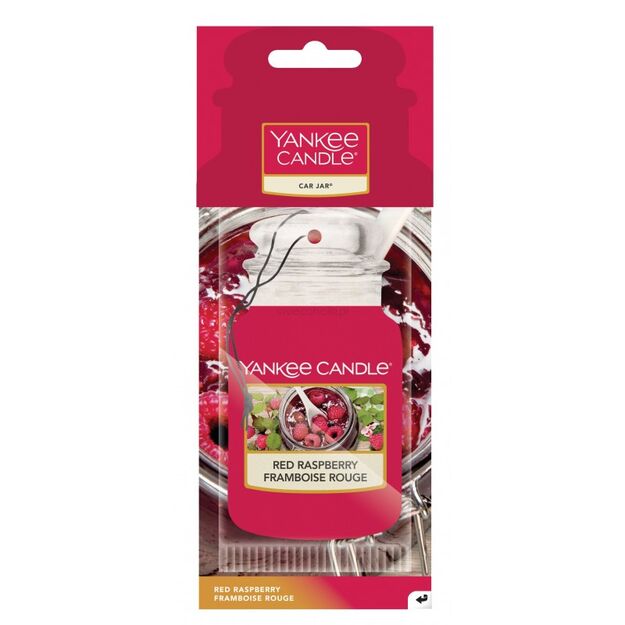 Red Raspberry Yankee Candle - zapach samochodowy car jar