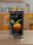 Orange - Kringle Candle - duża świeca z dwoma knotami (624g) - seria Reserve - 2