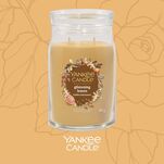 Glistening Leaves - Yankee Candle Signature - duża świeca zapachowa z dwoma knotami - nowość 2025 - 4