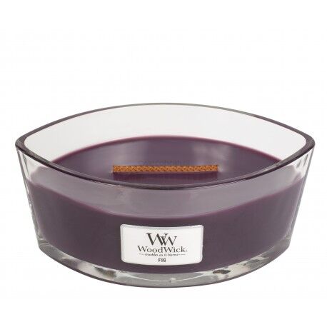 Fig - Woodwick Hearthwick świeca zapachowa z drewnianym knotem