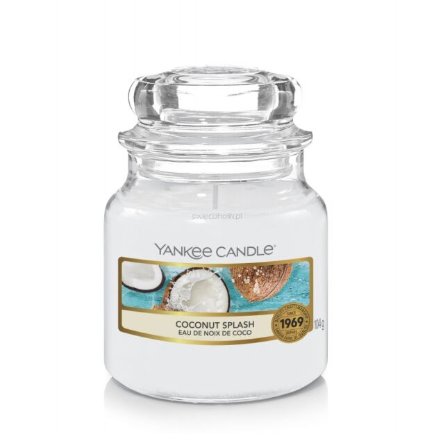 Coconut Splash Yankee Candle - mała świeca zapachowa