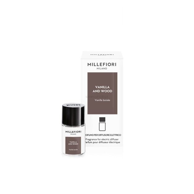 Vanilla & Wood - Millefiori Milano - Uzupełniacz do odświeżacza LED