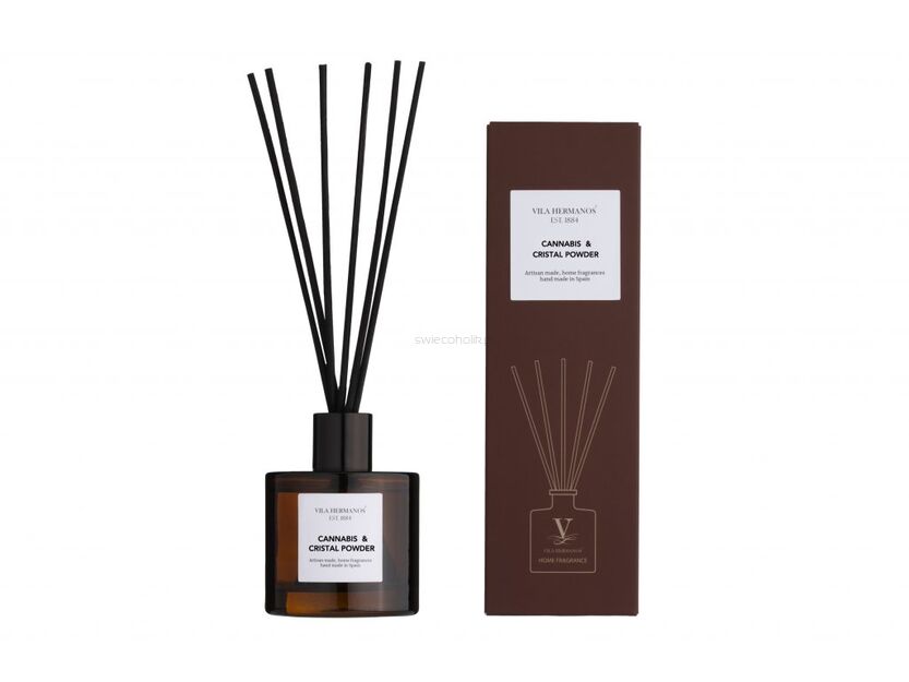 Cannabis & Crystal Powder - Vila Hermanos - dyfuzor zapachowy 100 ml - seria Apothecary
