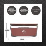 Rouge Oud - Woodwick - elipsa świeca zapachowa z drewnianym knotem  - 2