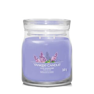 Lilac Blossoms - Yankee Candle Signature - średnia świeca z dwoma knotami