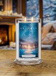 Kringle Candle Frosted Dawn – duża świeca zapachowa 623 g 2 knoty - 2