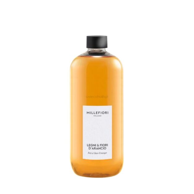 Millefiori Milano Legni e Fiori d'Arancio uzupełniacz do dyfuzora zapachowego 500 ml