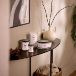 WoodWick Rose Blush mała świeca zapachowa 85g - 3