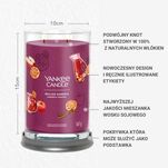 Mulled Sangria - Yankee Candle Signature - duży tumbler z dwoma knotami - 2