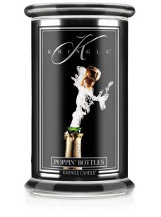 Poppin' Bottles - Kringle Candle - duża świeca z dwoma knotami (624g) - seria Reserve