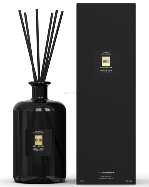Meditation Woody & Spice - Vila Hermanos - dyfuzor zapachowy 700 ml - seria Apothecary Japanese