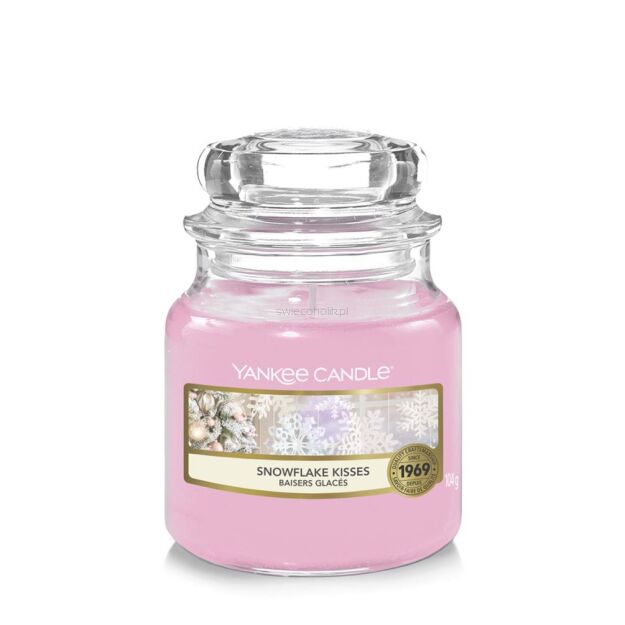 Snowflake Kisses - Yankee Candle - mała świeca zapachowa - nowość 2022