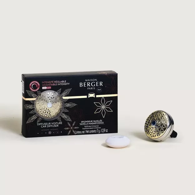 Maison Berger Pomelis – dyfuzor zapach samochodowy z wkładem Vanilla Magnificence