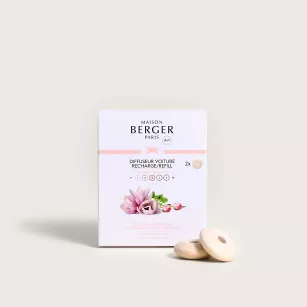 Maison Berger Underneath the Magnolias - wkład zapachowy do dyfuzora samochodowego 2 szt.