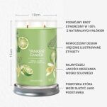 Vanilla Lime - Yankee Candle Signature - świeca tumbler z dwoma knotami - 2