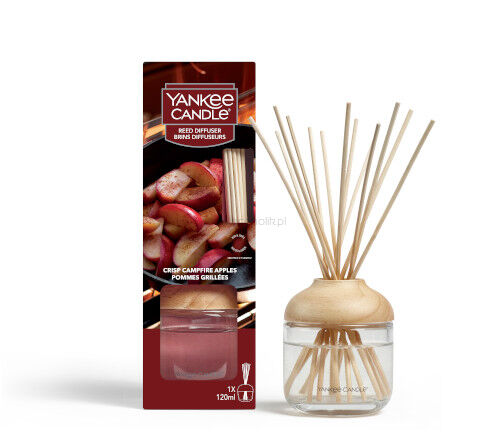 Crisp Campfire Apples Yankee Candle - pałeczki zapachowe dyfuzor 120ml