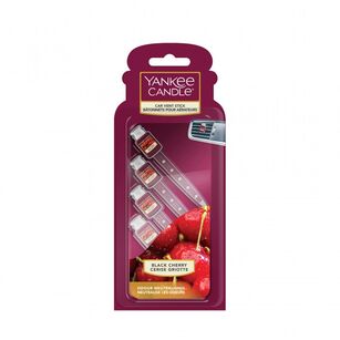 Yankee Candle - Black Cherry - zapach samochodowy car jar vent stick 4 sztuki