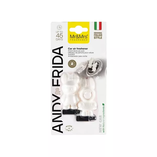 New Car - Mr & Mrs Fragrance - zapach odświeżacz do samochodu ANDY&FRIDA