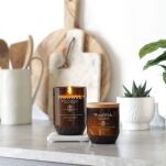 Tomato Leaf & Basil - WoodWick - duża świeca zapachowa z drewnianym knotem - ReNew Collection - 3