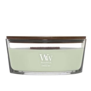 Ethereal Haze - Woodwick - świeca elipsa z drewnianym knotem