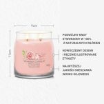 Fresh Cut Roses - Yankee Candle Signature - średnia świeca z dwoma knotami - 2