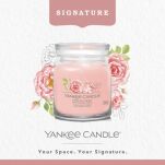 Fresh Cut Roses - Yankee Candle Signature - średnia świeca z dwoma knotami - 3