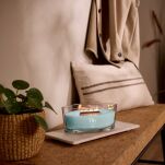 WoodWick Sea Spray - świeca zapachowa elipsa 453g - 4