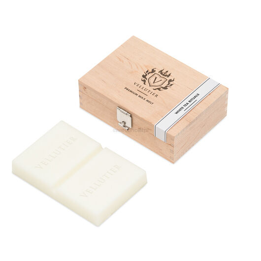 White Tea Rituals - Vellutier - wosk zapachowy w szkatułce