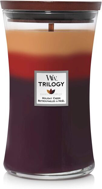 Holiday Cheer - duża świeca trilogy  Woodwick nowość 2020