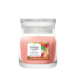 Yankee Candle White Strawberry Bellini - mała świeca zapachowa 110g
