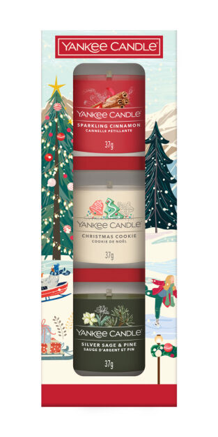 Apres Ski - Christmas Classic - Yankee Candle - zestaw prezentowy 3 świece mini