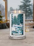 Kringle Candle Snowy Cascade – duża świeca zapachowa 623 g 2 knoty - 2