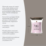 WoodWick Cherry Blossom & Vanilla mała świeca zapachowa 85g - 3