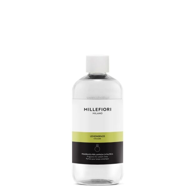 Lemon Grass - Millefiori  Milano - uzupełniacz do lampy katalitycznej 500ml