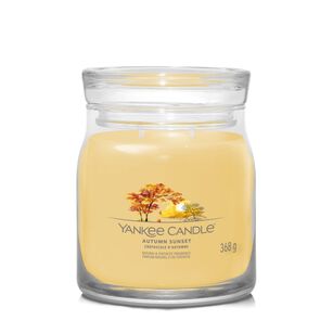 Autumn Sunset - Yankee Candle Signature - średnia świeca z dwoma knotami - nowość 2022