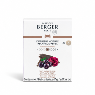 Maison Berger Hypnotic Oud - wkład zapachowy do dyfuzora samochodowego 2 szt.