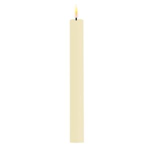 Cream - Deluxe Home Art - świeca Led parafinowa Dinner 2,2 cm x 24 cm
