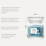 Yankee Candle Winter Night Stars - mała świeca zapachowa 110 g - 2