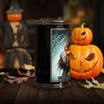 Pumpkin Head - Kringle Candle - duża świeca z dwoma knotami (624g) - seria Halloween - 3