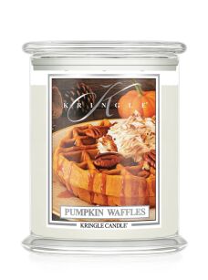 Kringle Candle Pumpkin Waffles - duża świeca zapachowa 3 knoty 624 g