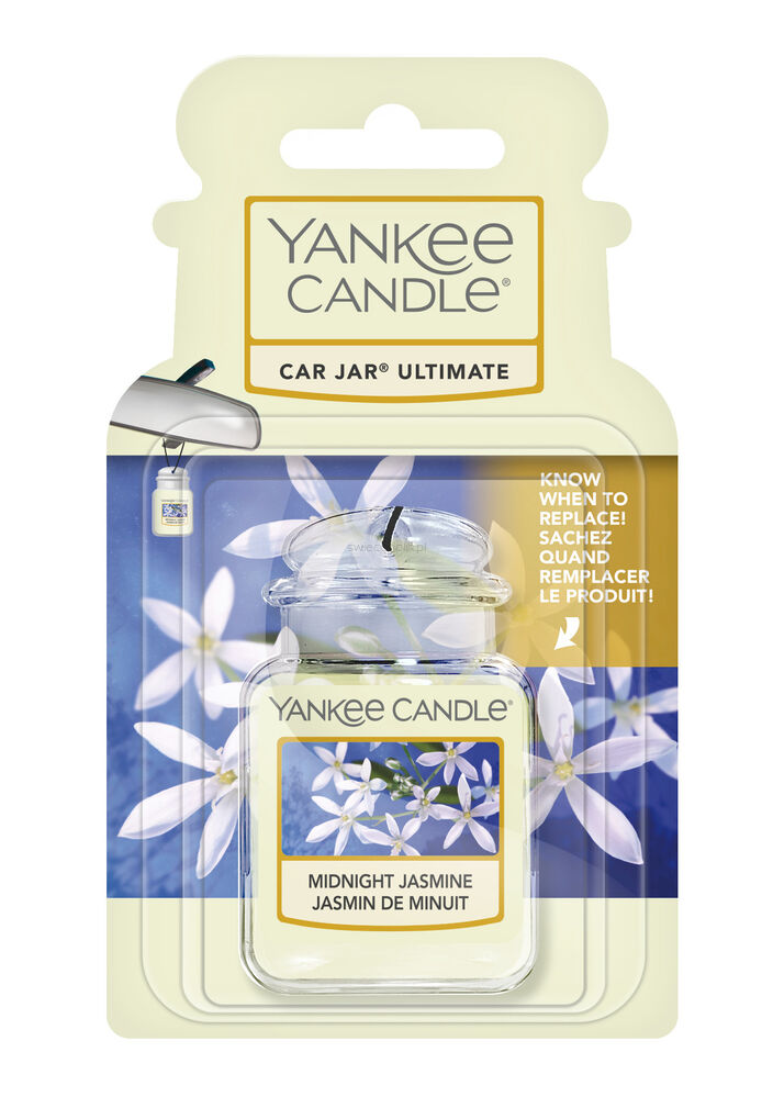 Yankee Candle Midnight Jasmine zapach samochodowy car jar ultimate