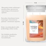 Yankee Candle Pink Sands Glow duża świeca zapachowa Signature 567 g - 3